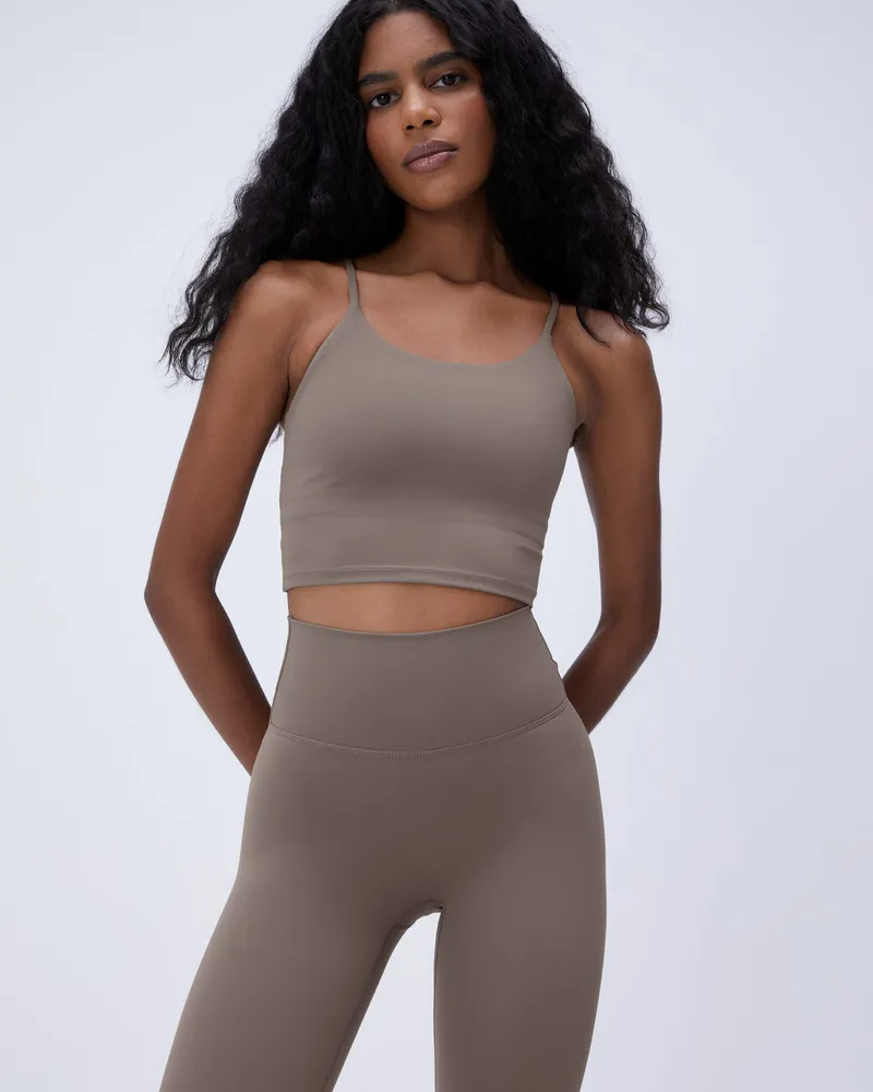 Adanola Ultimate Tank Bra -Cocoa Brown
